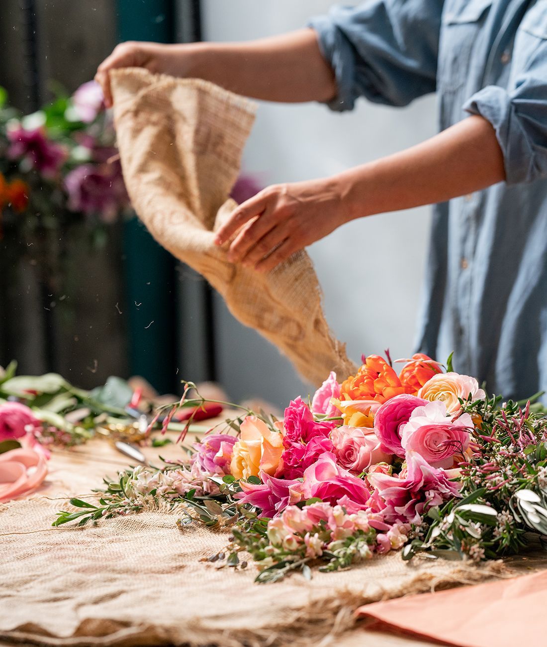 The Mission Behind The (Burlap) Bouquet thumbnail